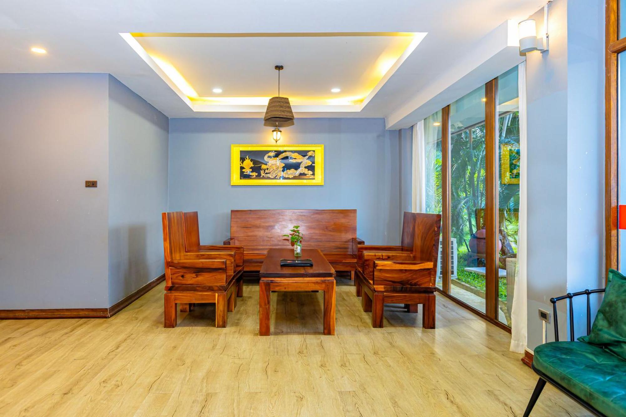 Lisha Garden Resort Hotel Vang Vieng Exterior foto