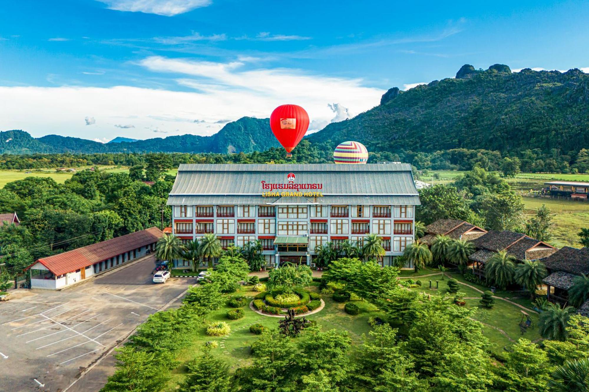 Lisha Garden Resort Hotel Vang Vieng Exterior foto