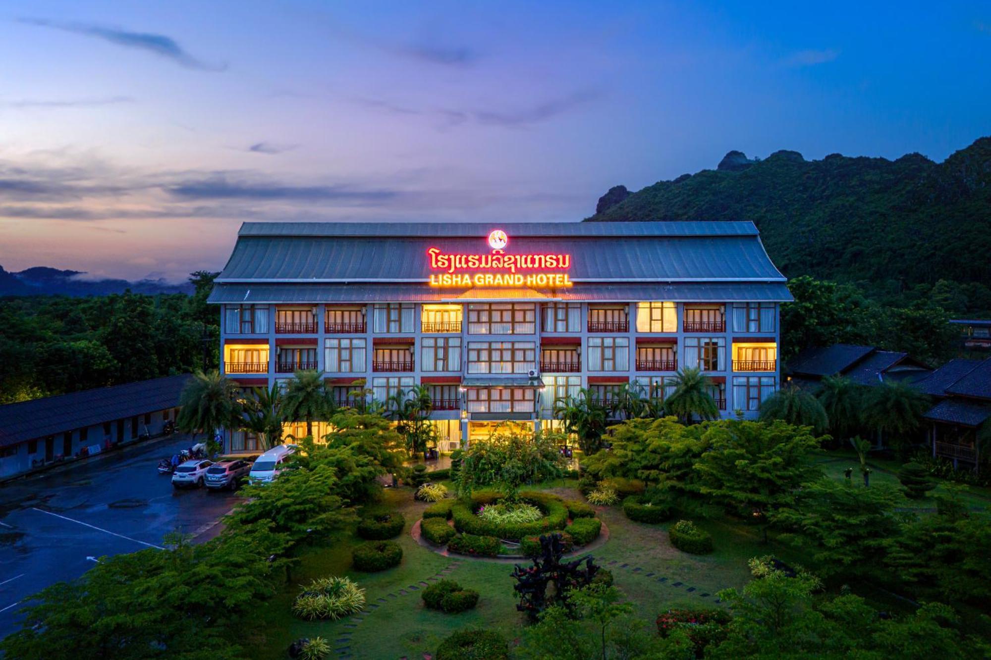 Lisha Garden Resort Hotel Vang Vieng Exterior foto