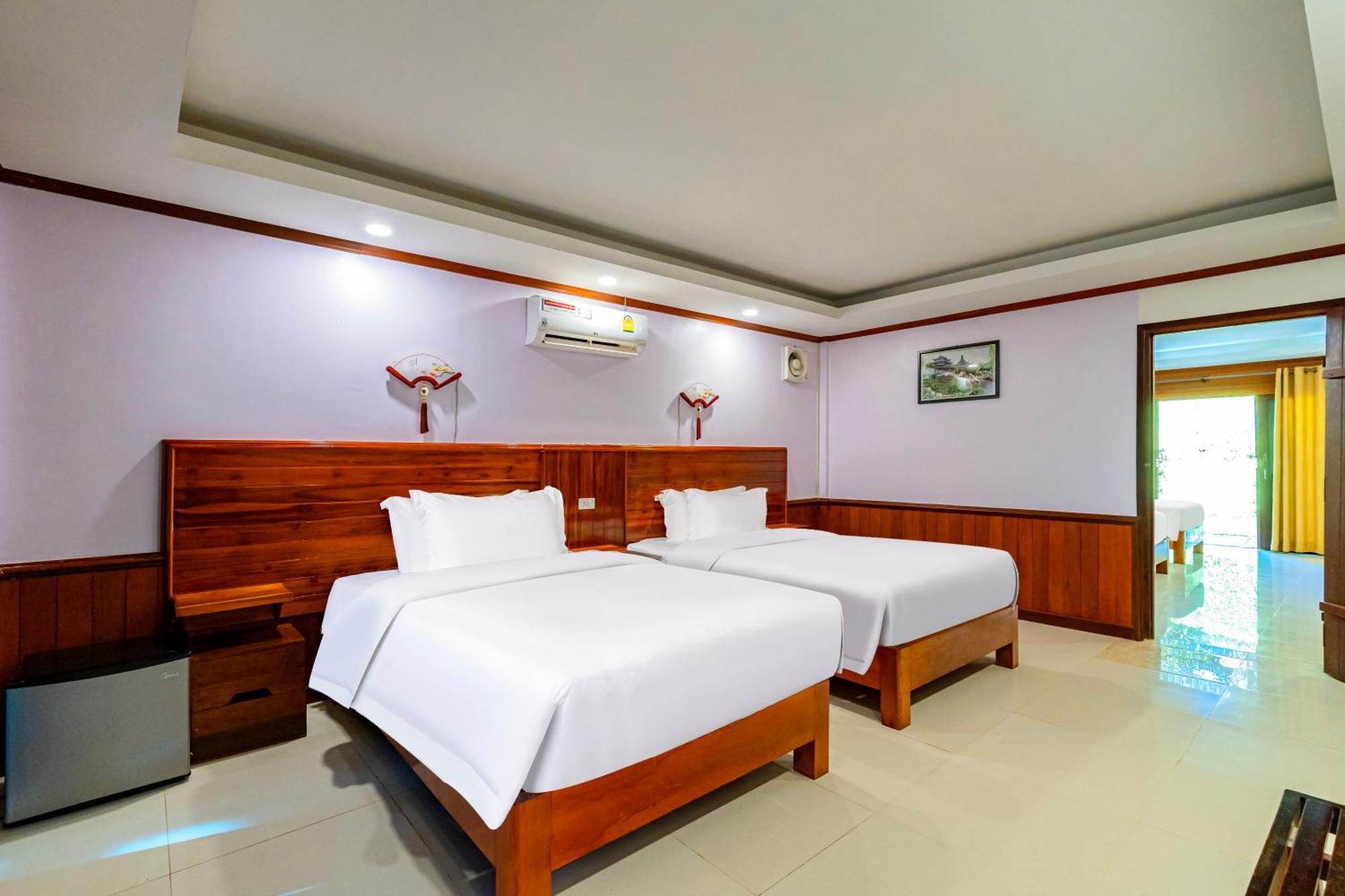 Lisha Garden Resort Hotel Vang Vieng Exterior foto