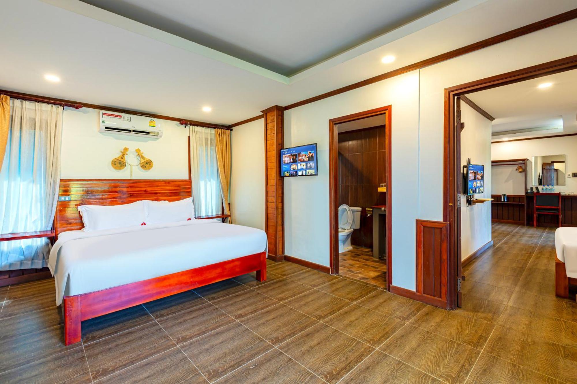 Lisha Garden Resort Hotel Vang Vieng Exterior foto