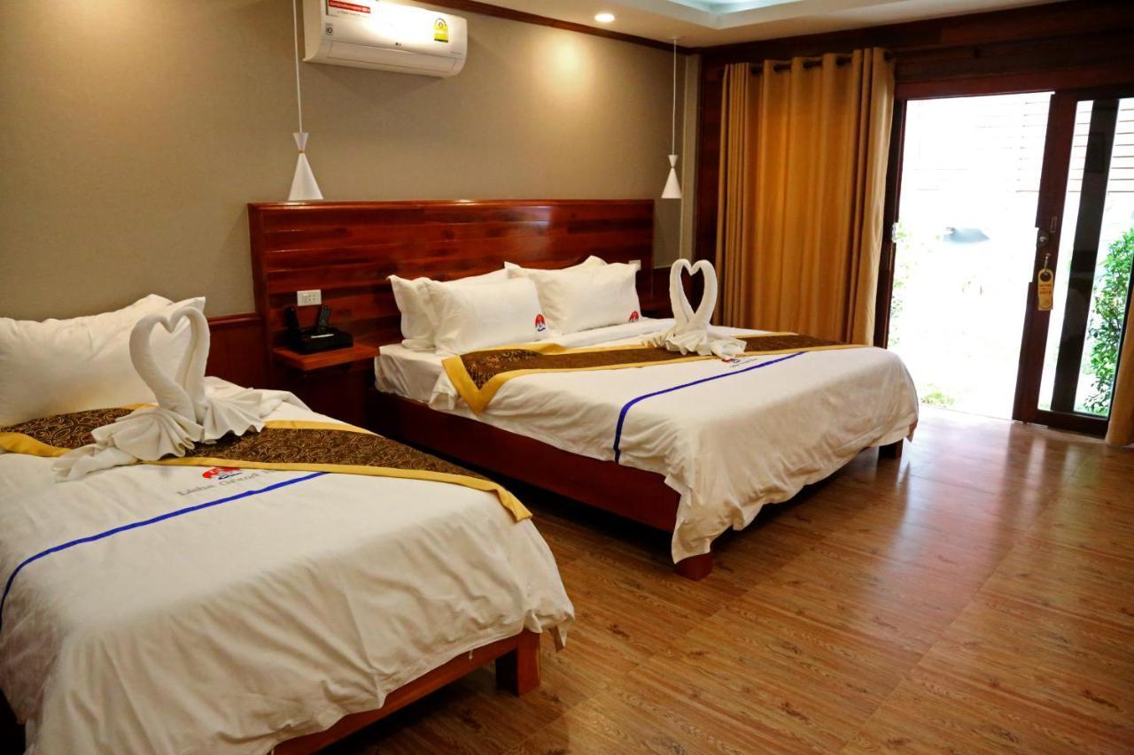 Lisha Garden Resort Hotel Vang Vieng Exterior foto