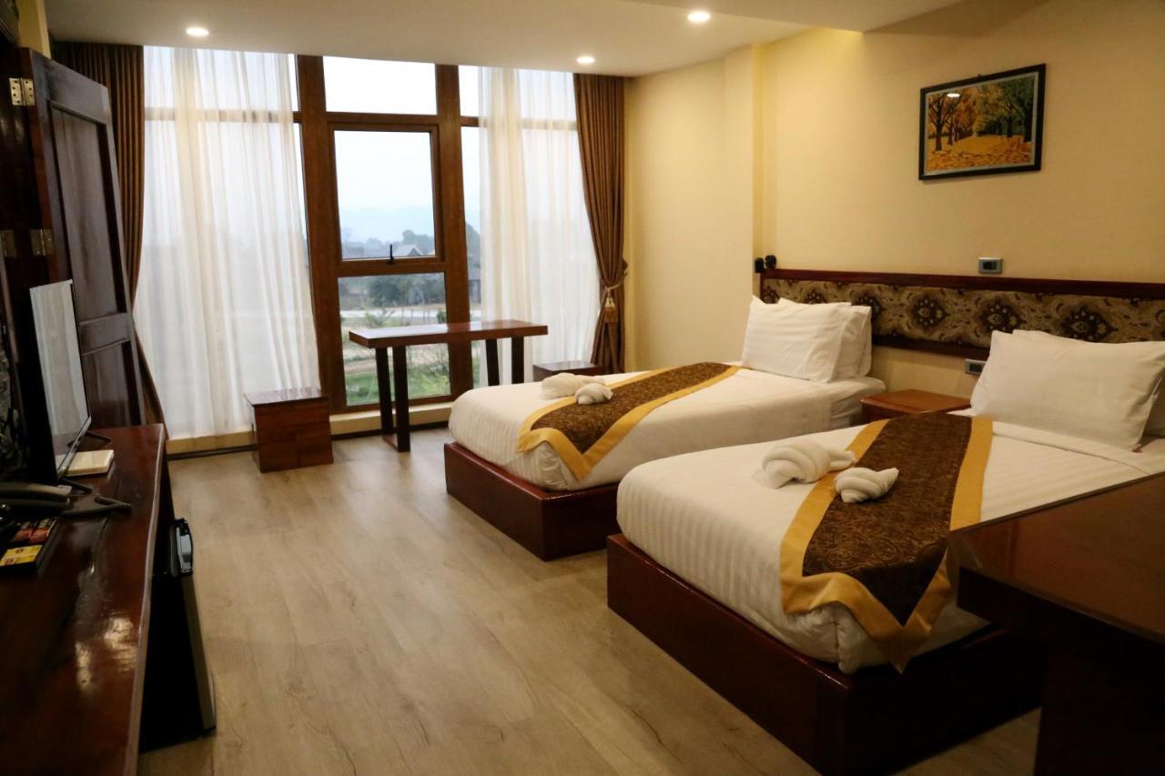 Lisha Garden Resort Hotel Vang Vieng Exterior foto